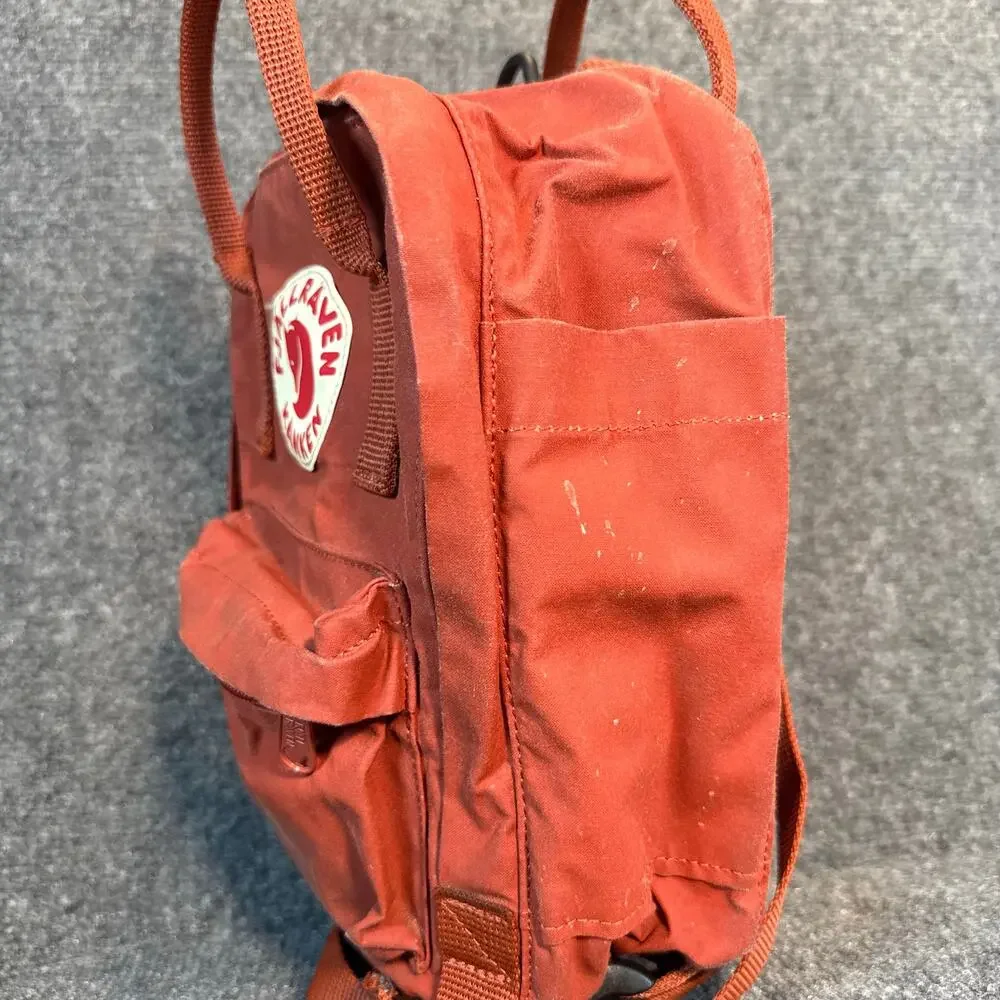 Fjallraven Kanken Mini Backpack Spicy Orange Small Travel Daypack Book Bag OS